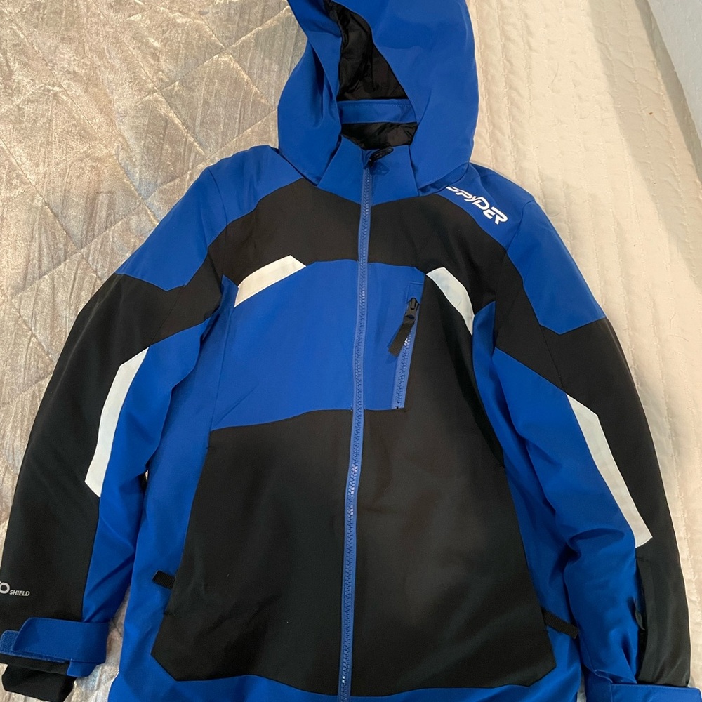 Spyder Blue and Black Performance Jacket